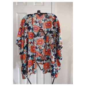 Forever 21 Plus Size Floral Open Top